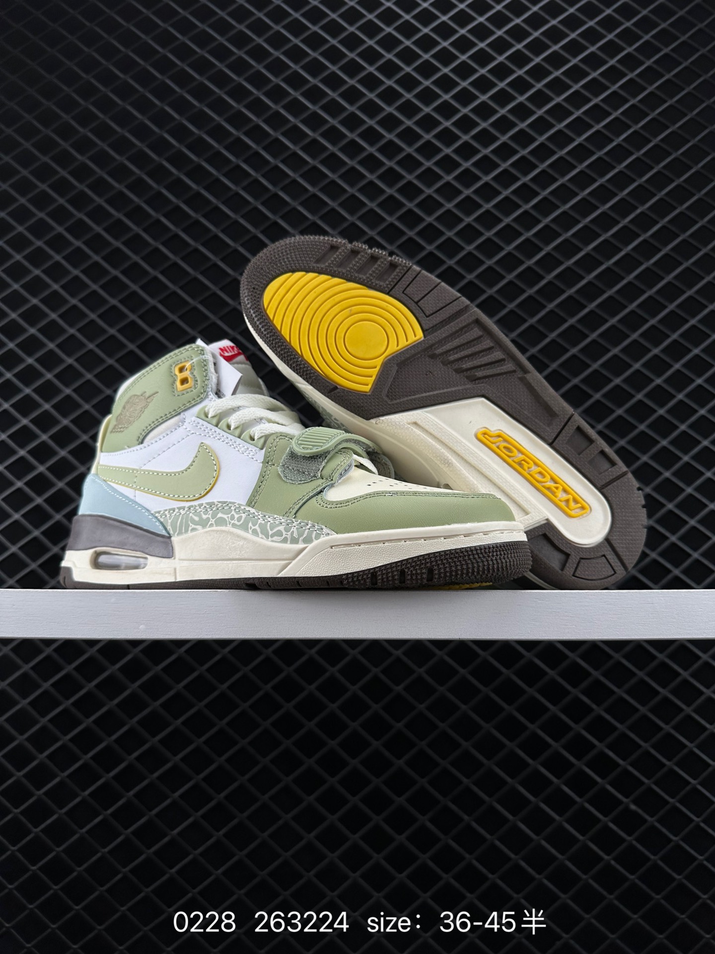 Nike Air Jordan Legacy 312 Low”White/Pine Green“